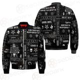 Gothic Ouija SED-0239 Bomber Jacket