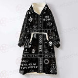 Gothic Ouija SED-0239 Oversized Sherpa Blanket Hoodie