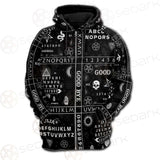 Gothic Ouija SED-0239 Hoodie Raglan Zip