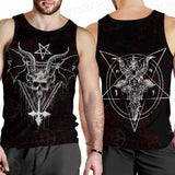 Pentagram Cross Inverted SED-0250 Men Tank-tops