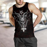 Pentagram Cross Inverted SED-0250 Men Tank-tops