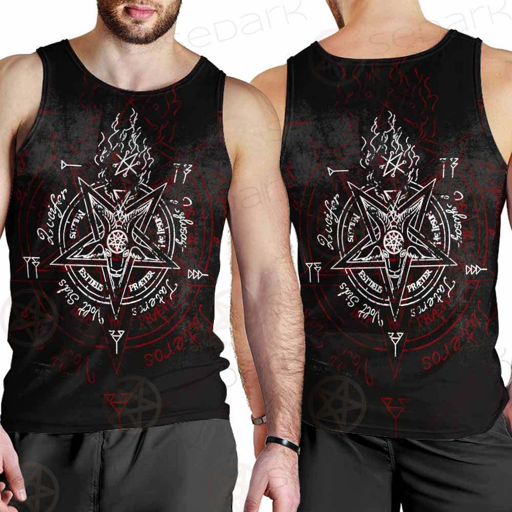 Pentagram Symbol SED-0288 Men Tank-tops