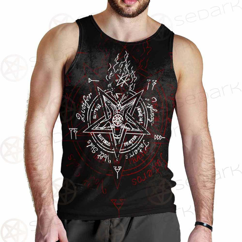 Pentagram Symbol SED-0288 Men Tank-tops