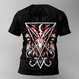 Baphomet Cross Inverted SED-0289 Unisex T-shirt