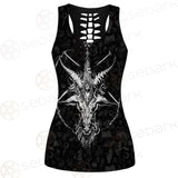 Baphomet Sigil SED-0290 Hollow Out Tank Top
