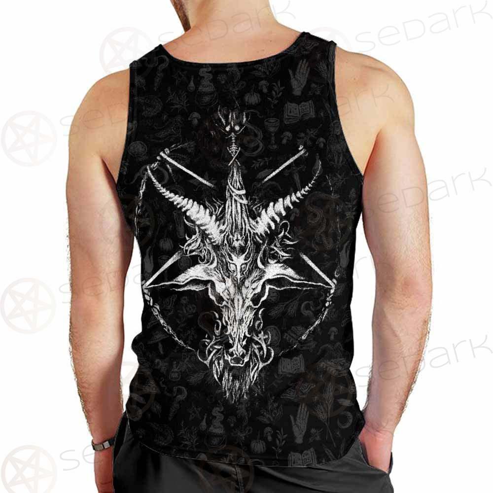 Baphomet Sigil SED-0290 Men Tank-tops