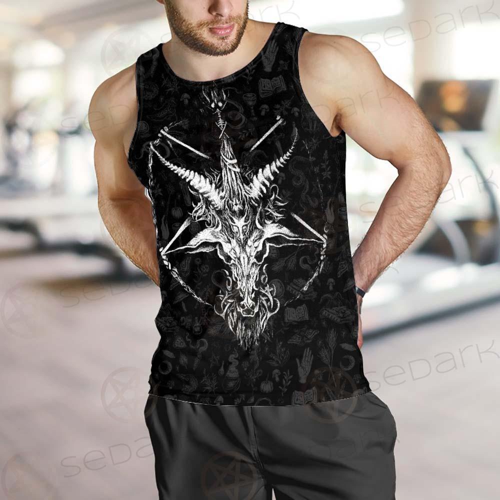 Baphomet Sigil SED-0290 Men Tank-tops