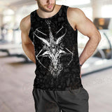 Baphomet Sigil SED-0290 Men Tank-tops