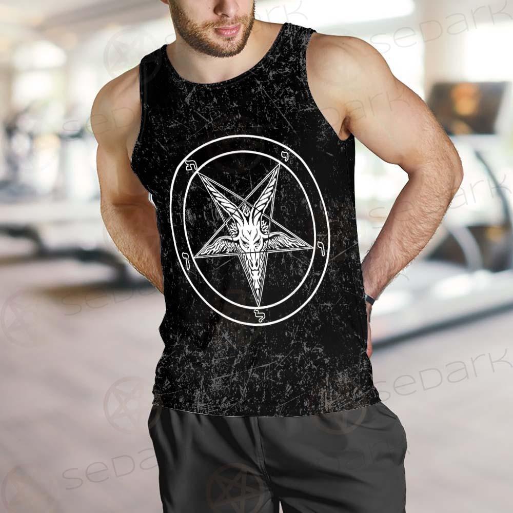 Lucifer Symbol SED-0292 Men Tank-tops
