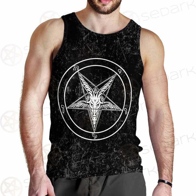 Lucifer Symbol SED-0292 Men Tank-tops