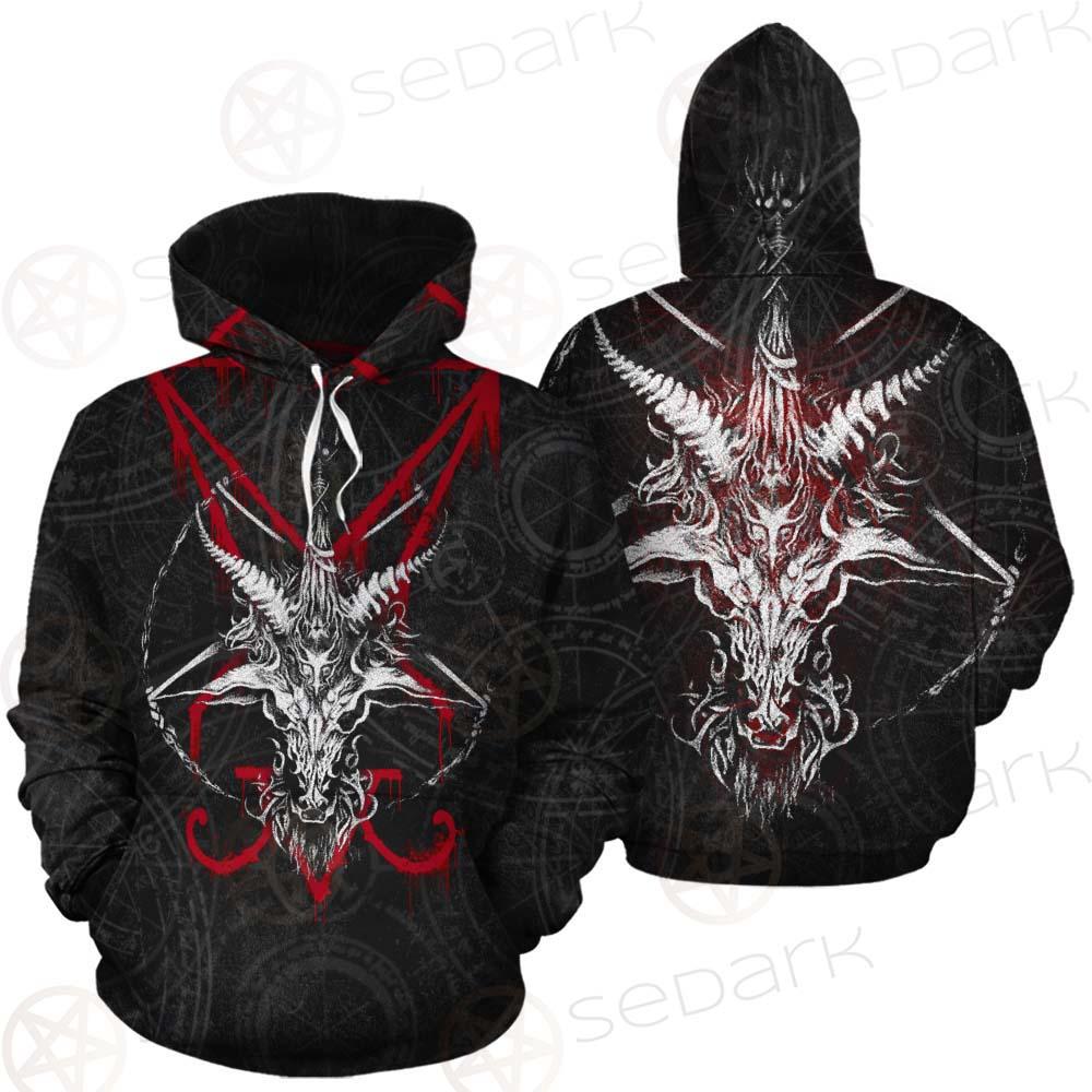 Lucifer Symbol SED-0293 Hoodie Allover