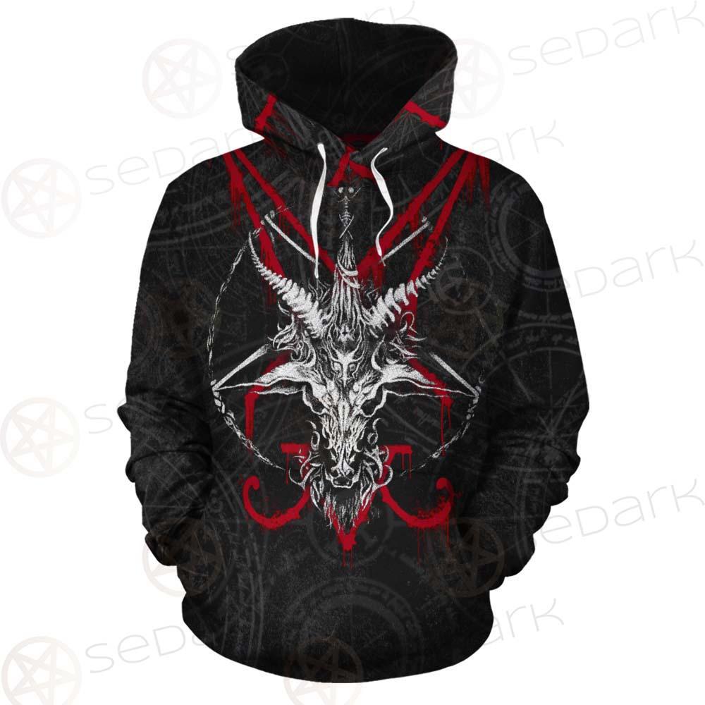 Lucifer Symbol SED-0293 Hoodie Allover