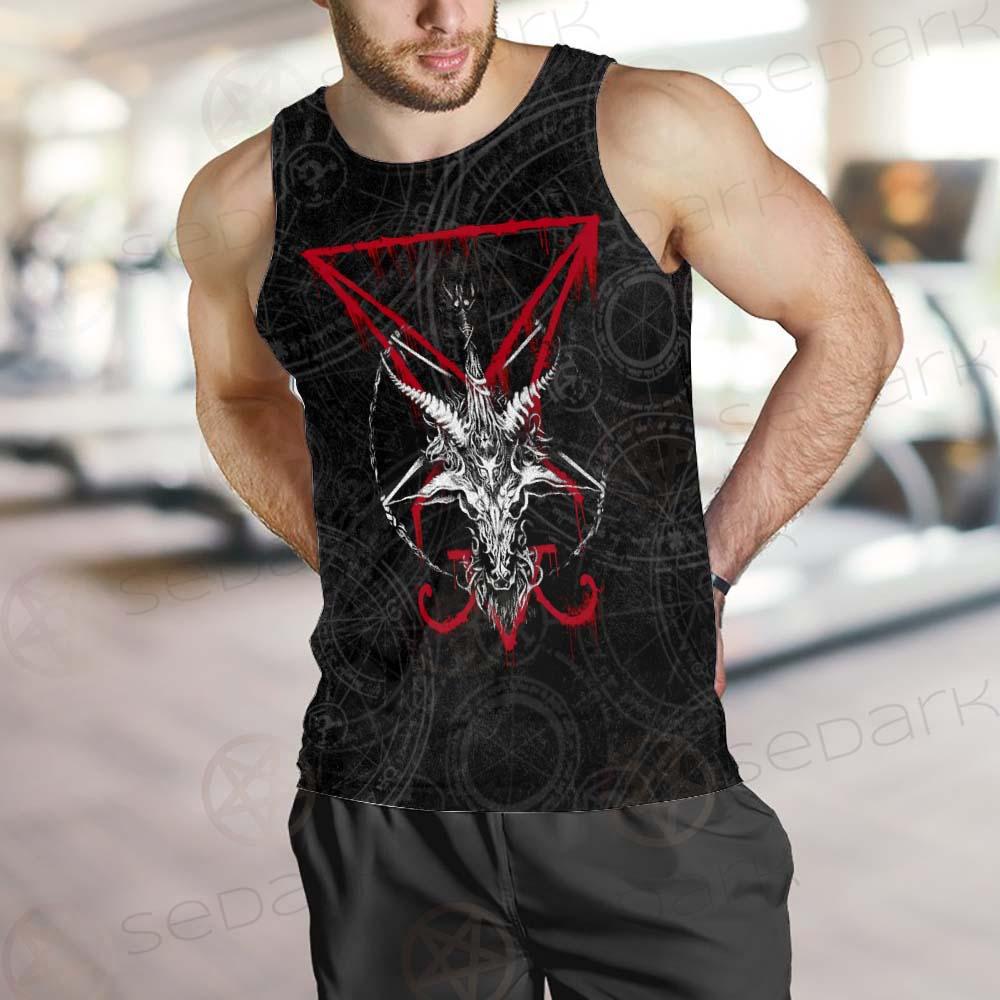 Lucifer Symbol SED-0293 Men Tank-tops