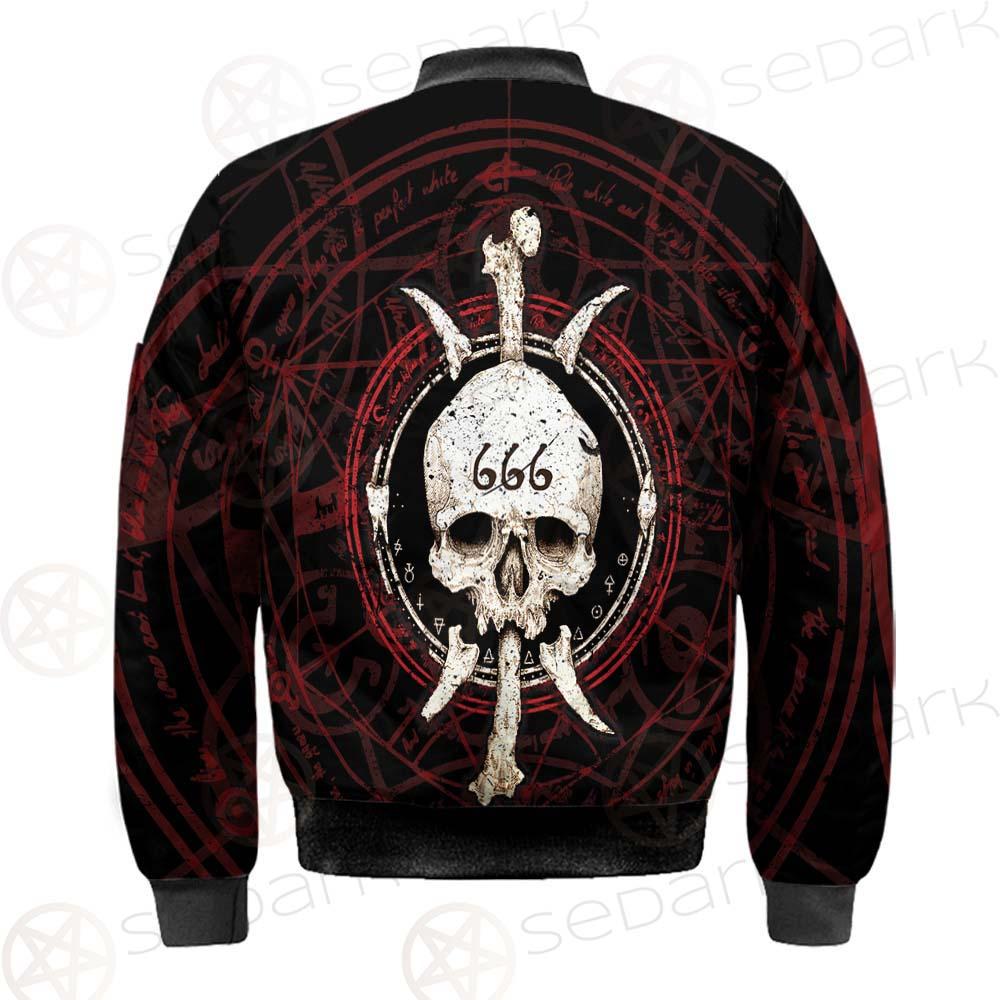 Satanic 666 SED-0294 Bomber Jacket