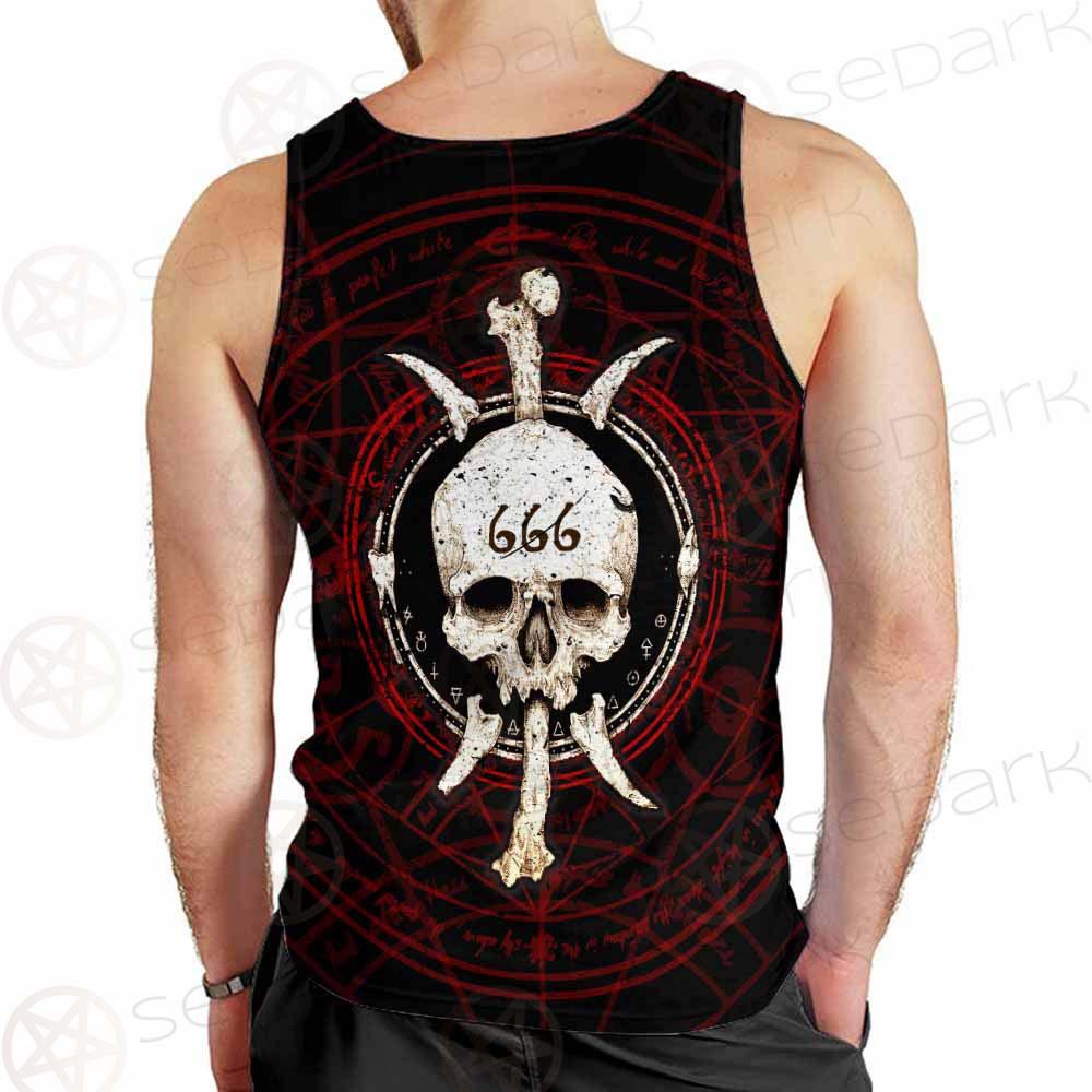 Satanic 666 SED-0294 Men Tank-tops