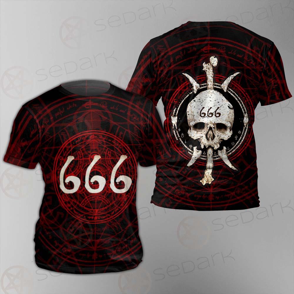 Satanic 666 SED-0294 Unisex T-shirt