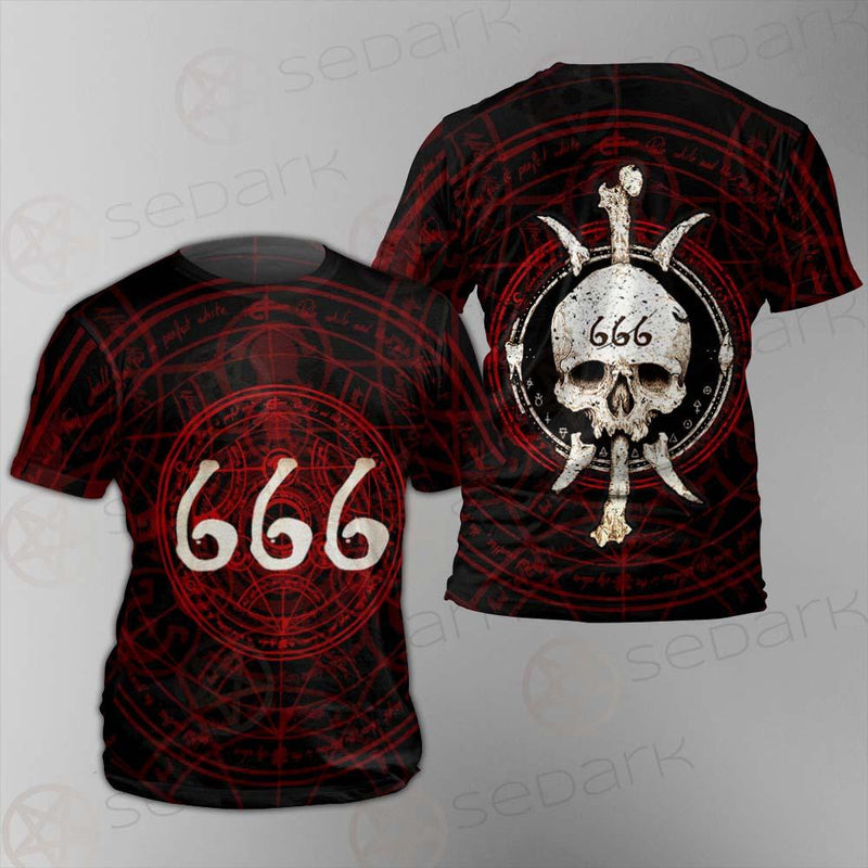 Satanic 666 SED-0294 Unisex T-shirt