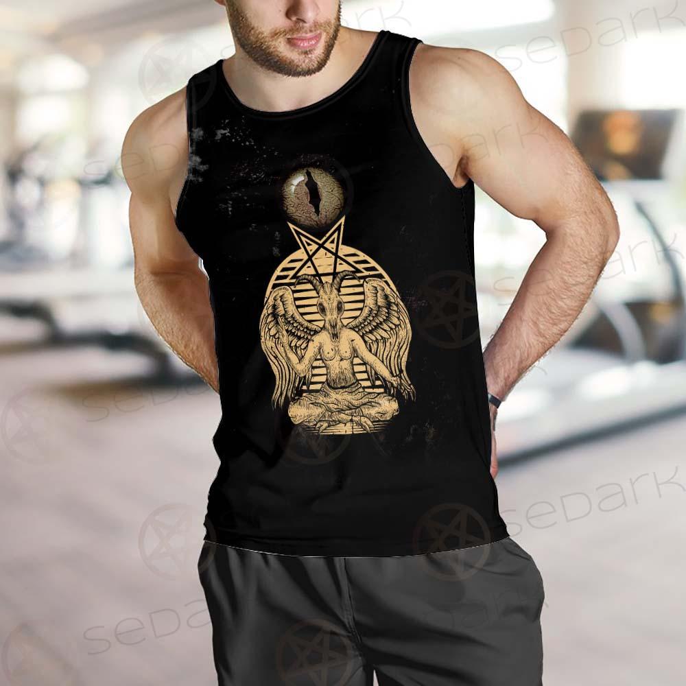 Lucifer Eye SED-0296 Men Tank-tops