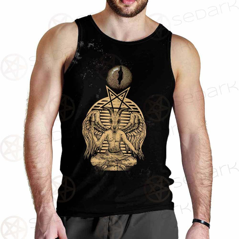 Lucifer Eye SED-0296 Men Tank-tops