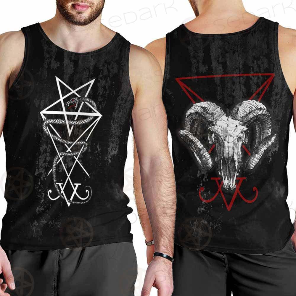 Lucifer Snake SED-0297 Men Tank-tops
