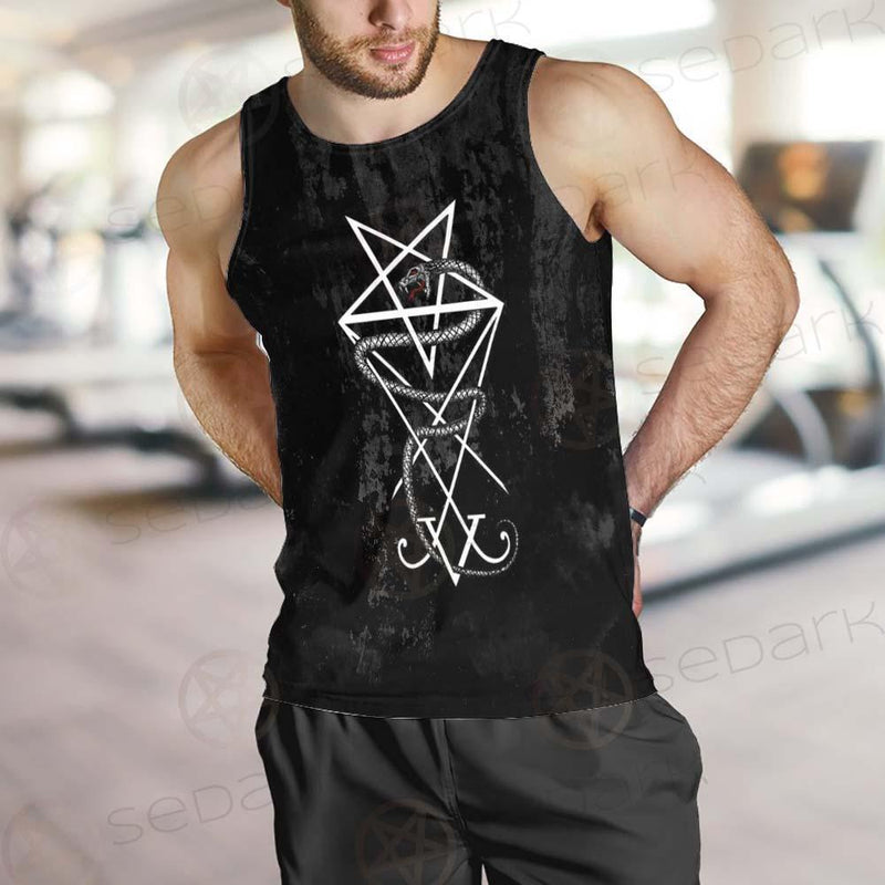 Lucifer Snake SED-0297 Men Tank-tops