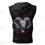 Lucifer Snake SED-0297 Zip Sleeveless Hoodie