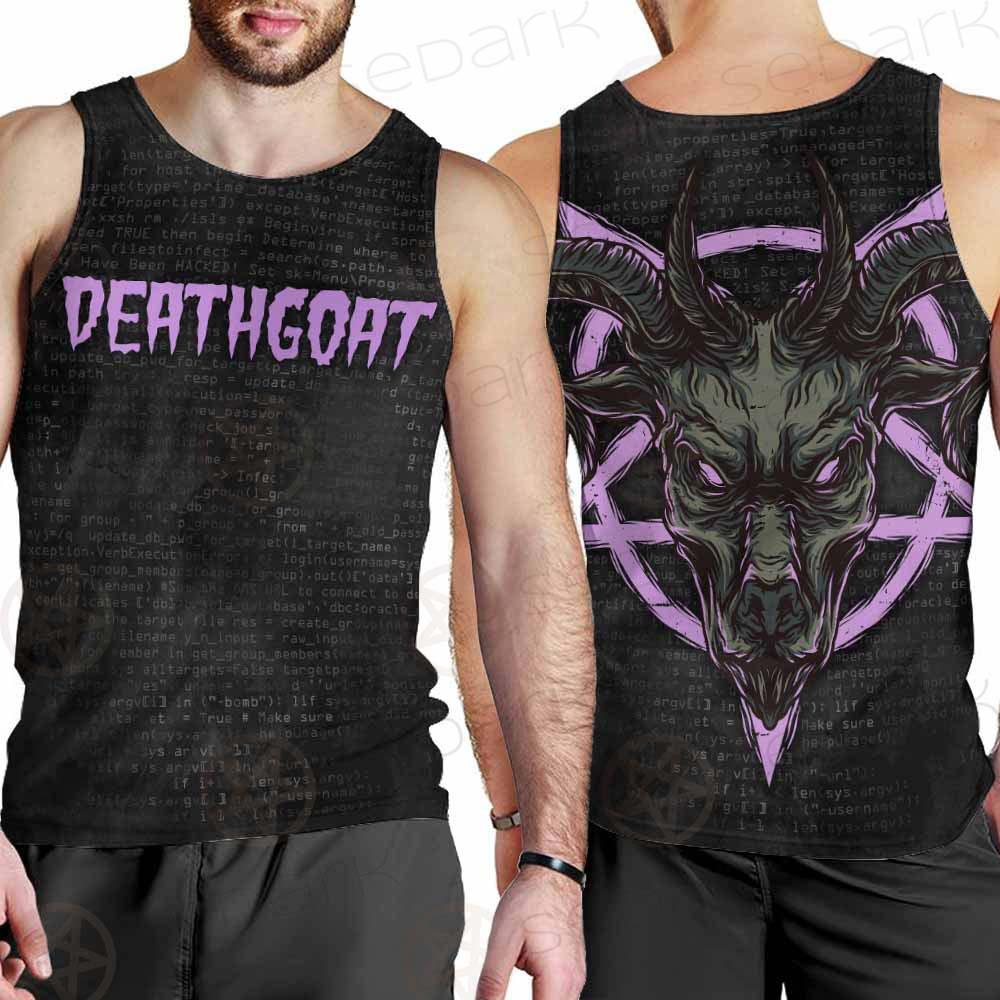 Pentagram Goat SED-0298 Men Tank-tops