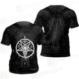 Pentagram Cross Inverted SED-0299 Unisex T-shirt