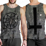Satan Rocks SED-0301 Men Tank-tops