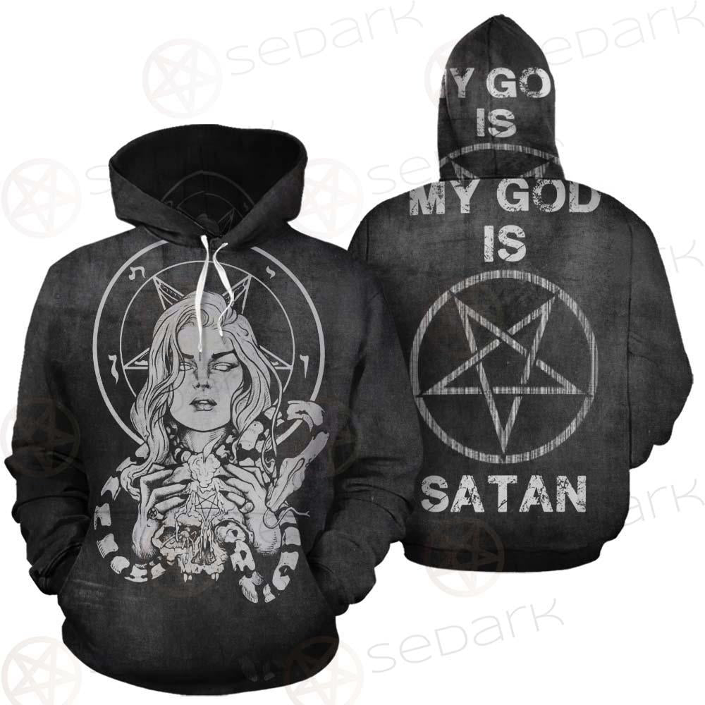 Satan My God SED-0302 Hoodie & Zip-up Hoodie