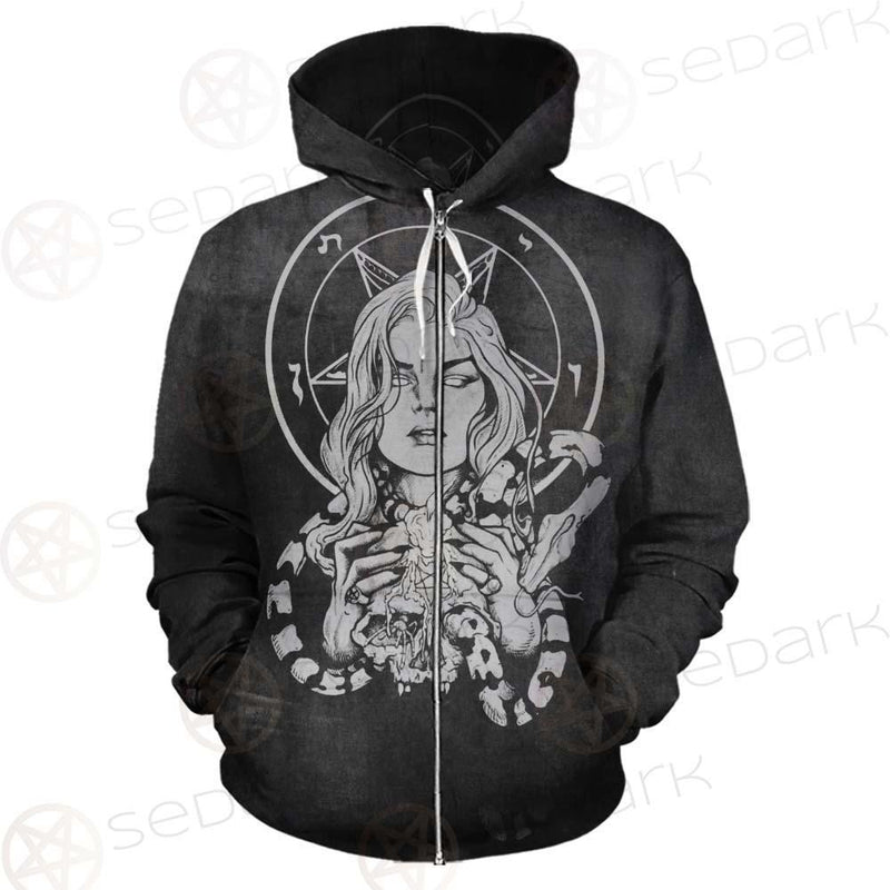 Satan My God SED-0302 Hoodie & Zip-up Hoodie