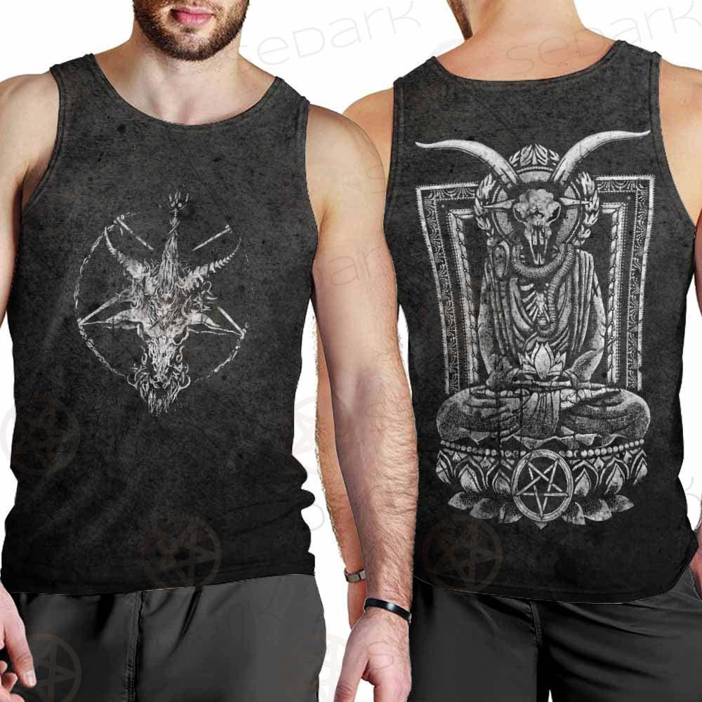 Baphomet Lotus SED-0303 Men Tank-tops