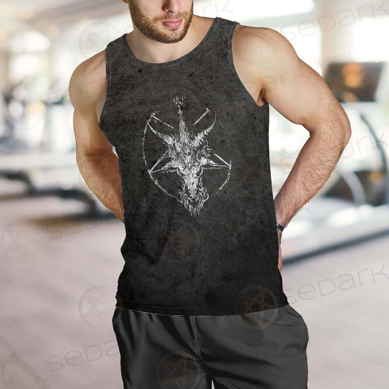 Baphomet Lotus SED-0303 Men Tank-tops
