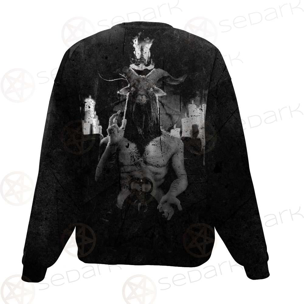 Satanic Cross Inverted SED-0304 Unisex Sweatshirt