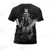 Satanic Cross Inverted SED-0304 Unisex T-shirt