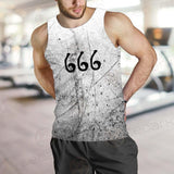 Satan 666 SED-0305 Men Tank-tops