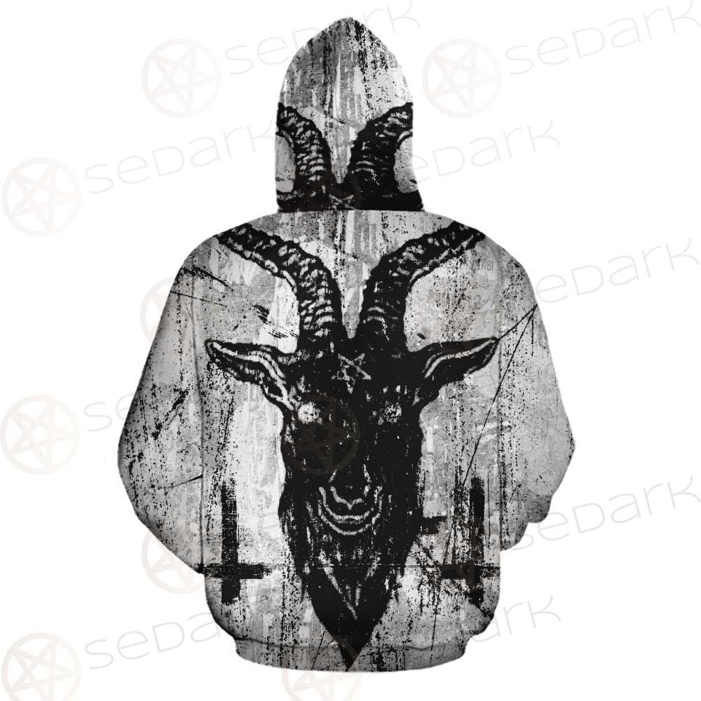 Satan Cross Inverted SED-0306 Hoodie & Zip-up Hoodie