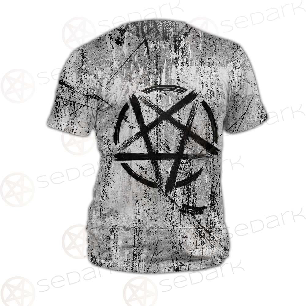 Satan Cross Inverted SED-0306 Unisex T-shirt