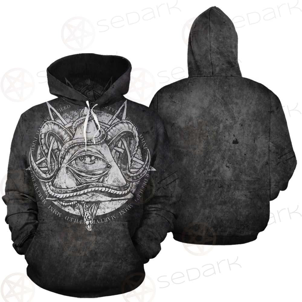 Satan Demon Triangle SED-0308 Hoodie & Zip-up Hoodie