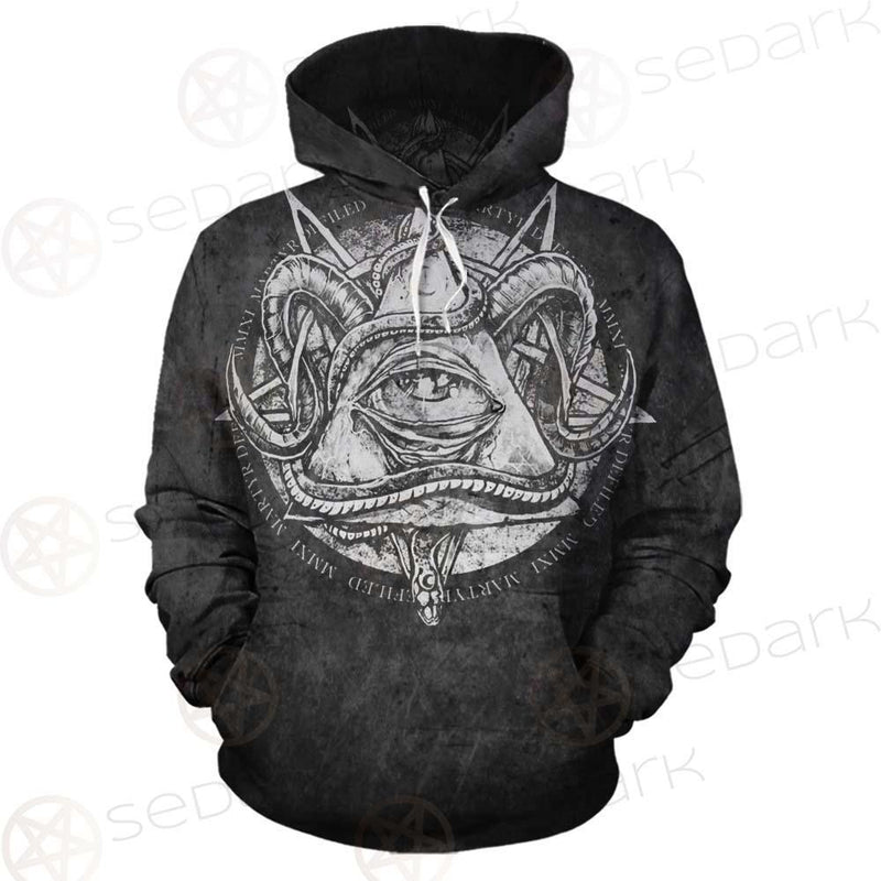 Satan Demon Triangle SED-0308 Hoodie & Zip-up Hoodie