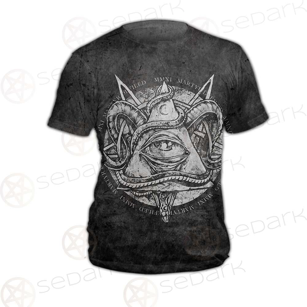 Satan Demon Triangle SED-0308 Unisex T-shirt