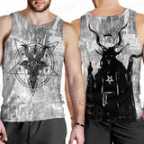 Satanic Silhouette SED-0309 Men Tank-tops