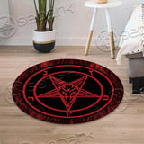 Sigil Of Baphomet SED-0312 Round Carpet