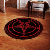 Sigil Of Baphomet SED-0312 Round Carpet