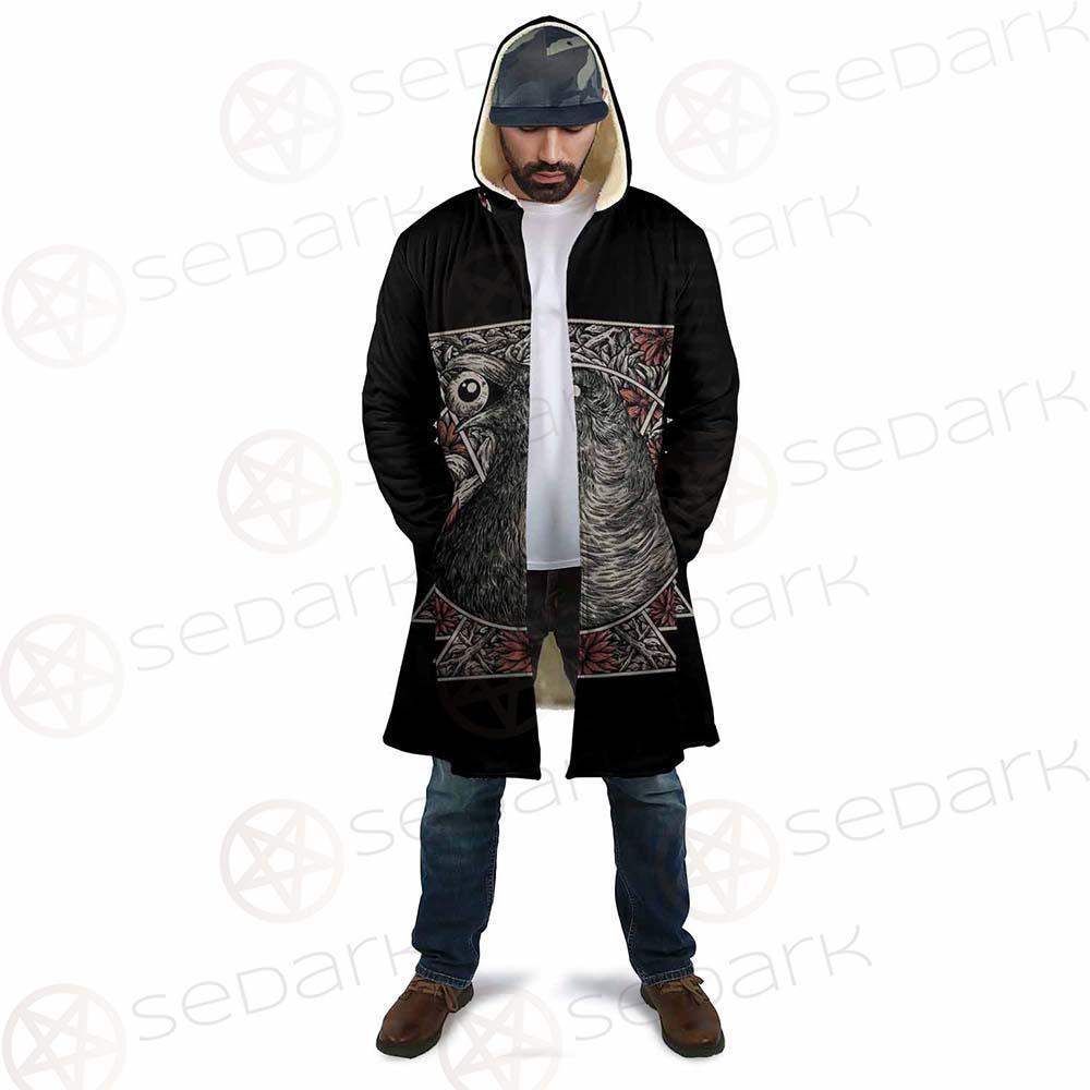 Gothic Black Crow Eye SED-0325 Cloak