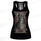 Gothic Black Crow Eye SED-0325 Women Tank Top