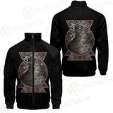Gothic Black Crow Eye SED-0325 Jacket