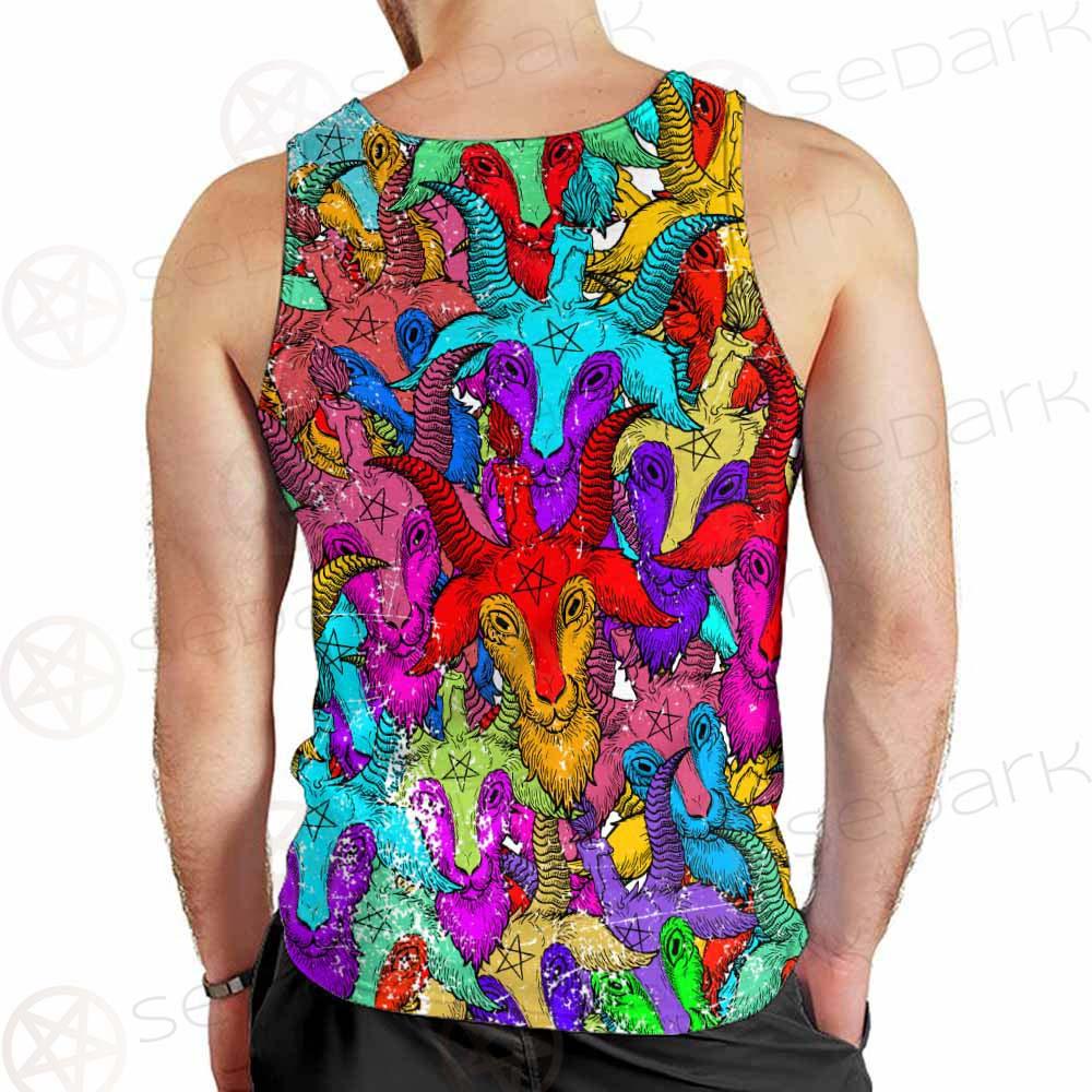 Satan Colorful SED-0334 Men Tank-tops