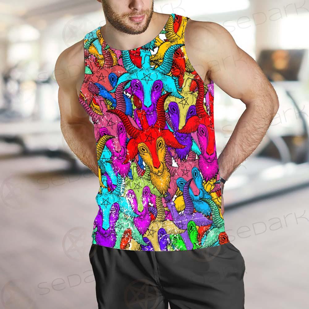 Satan Colorful SED-0334 Men Tank-tops