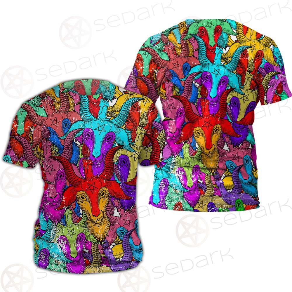Satan Colorful SED-0334 Unisex T-shirt